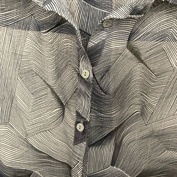 Red Coral- Sleeveless  Chiffon Maxi Vest. NWOT - Picture 9 of 9